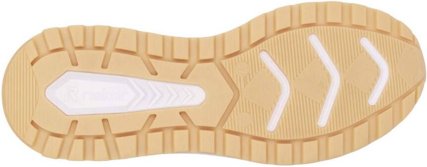 OTTO RIEKER Sport Sneakers met sleehak Bel Air vrijetijdsschoen lage schoen veterschoen met uitneembaar voetbed