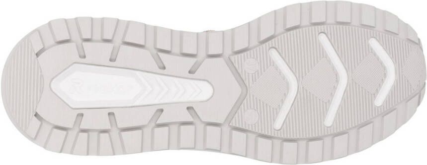 OTTO RIEKER Sport Sneakers met sleehak Bel Air vrijetijdsschoen lage schoen veterschoen met uitneembaar voetbed