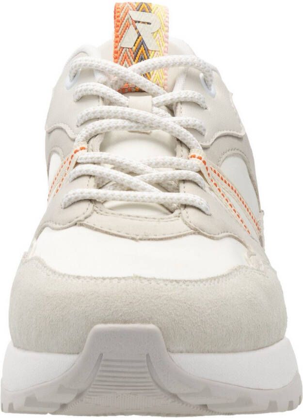 OTTO RIEKER Sport Sneakers met sleehak Bel Air vrijetijdsschoen lage schoen veterschoen met uitneembaar voetbed