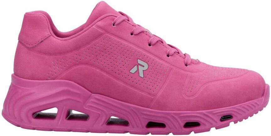 OTTO RIEKER Sport Sneakers met sleehak Dakota veterschoenen lage schoen vrijetijdsschoen in vegan verwerking