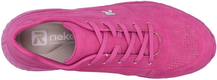 OTTO RIEKER Sport Sneakers met sleehak Dakota veterschoenen lage schoen vrijetijdsschoen in vegan verwerking
