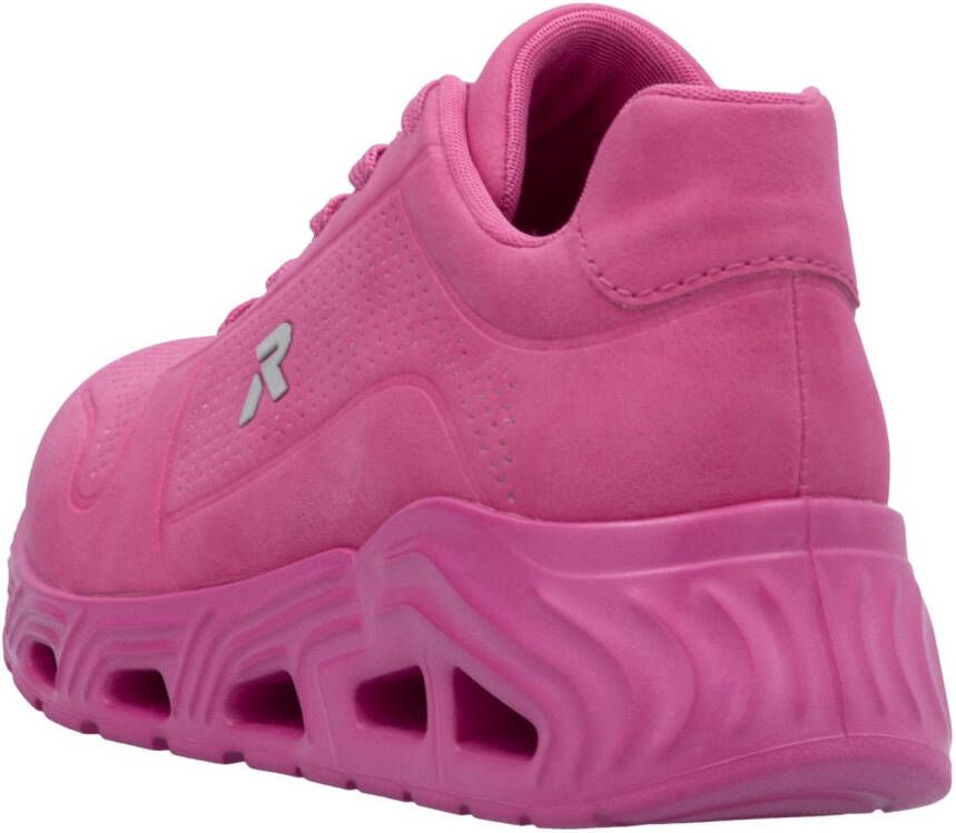 OTTO RIEKER Sport Sneakers met sleehak Dakota veterschoenen lage schoen vrijetijdsschoen in vegan verwerking