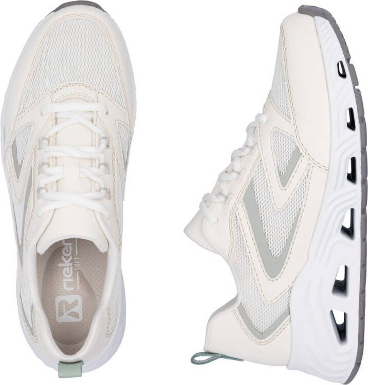 OTTO RIEKER Sport Sneakers met sleehak lage schoen veterschoen vrijetijdssneaker met gepolsterde schacht