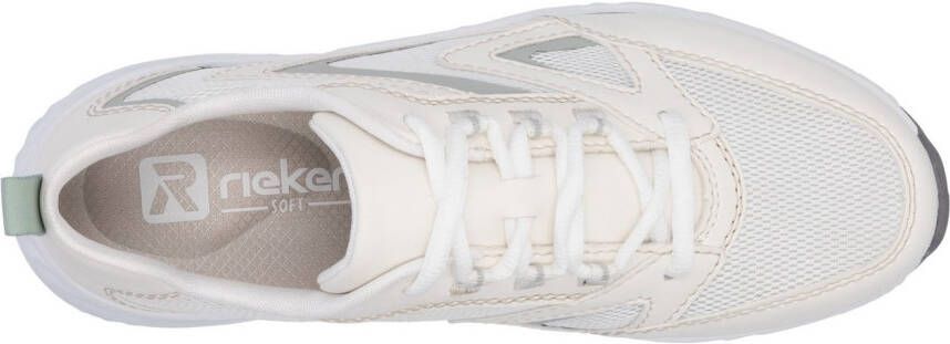 OTTO RIEKER Sport Sneakers met sleehak lage schoen veterschoen vrijetijdssneaker met gepolsterde schacht