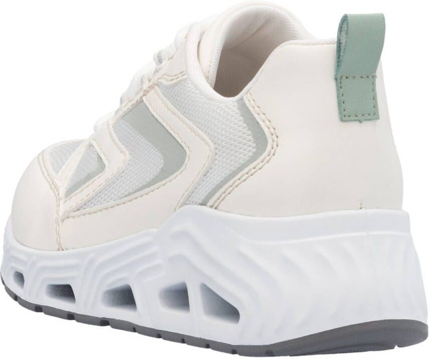 OTTO RIEKER Sport Sneakers met sleehak lage schoen veterschoen vrijetijdssneaker met gepolsterde schacht