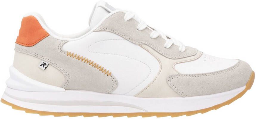 OTTO RIEKER Sport Sneakers met sleehak lage schoen veterschoen vrijetijdssneaker met zachte inlegzool