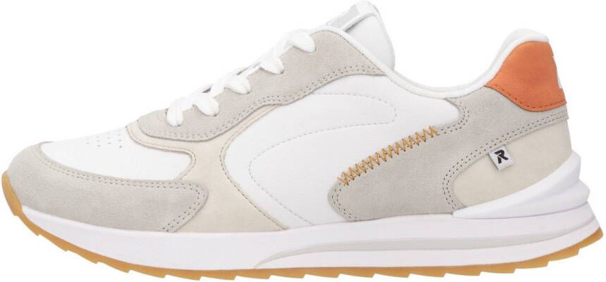 OTTO RIEKER Sport Sneakers met sleehak lage schoen veterschoen vrijetijdssneaker met zachte inlegzool