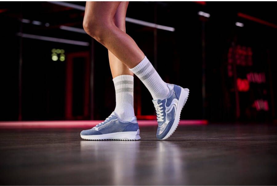 OTTO RIEKER Sport Sneakers met sleehak veterschoenen lage schoen vrijetijdsschoen in streetwear-stijl