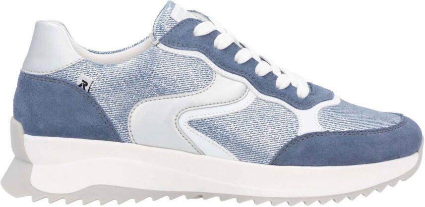 OTTO RIEKER Sport Sneakers met sleehak veterschoenen lage schoen vrijetijdsschoen in streetwear-stijl