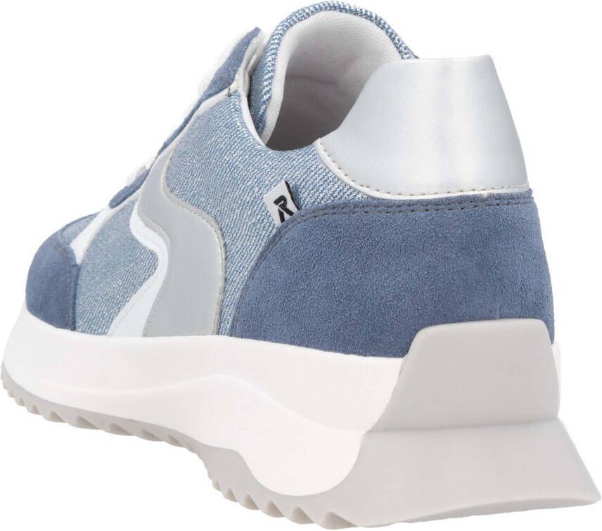 OTTO RIEKER Sport Sneakers met sleehak veterschoenen lage schoen vrijetijdsschoen in streetwear-stijl