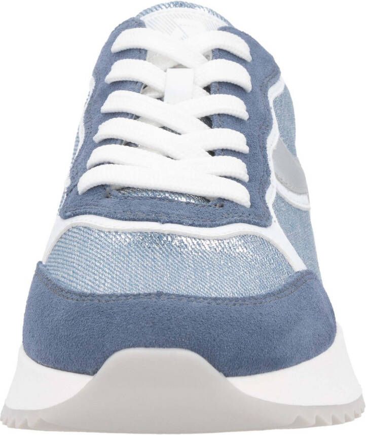 OTTO RIEKER Sport Sneakers met sleehak veterschoenen lage schoen vrijetijdsschoen in streetwear-stijl