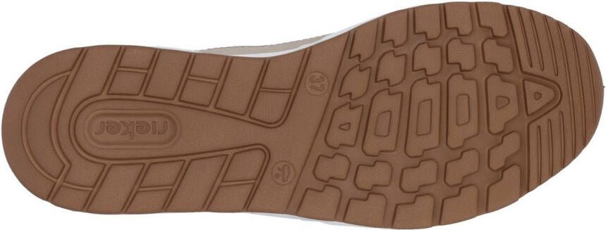 OTTO RIEKER Sport Sneakers met sleehak veterschoenen lage schoen vrijetijdssneaker met rits
