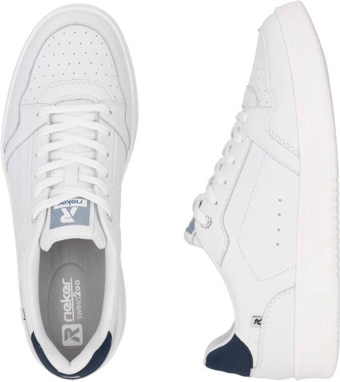 OTTO RIEKER Sport Sneakers Swing2GO veterschoenen vrijetijdssneaker lage schoen met subtiele perforatie