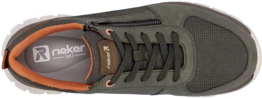 OTTO RIEKER Sport Sneakers veterschoenen vrijetijdsschoen lage schoen met ritssluiting