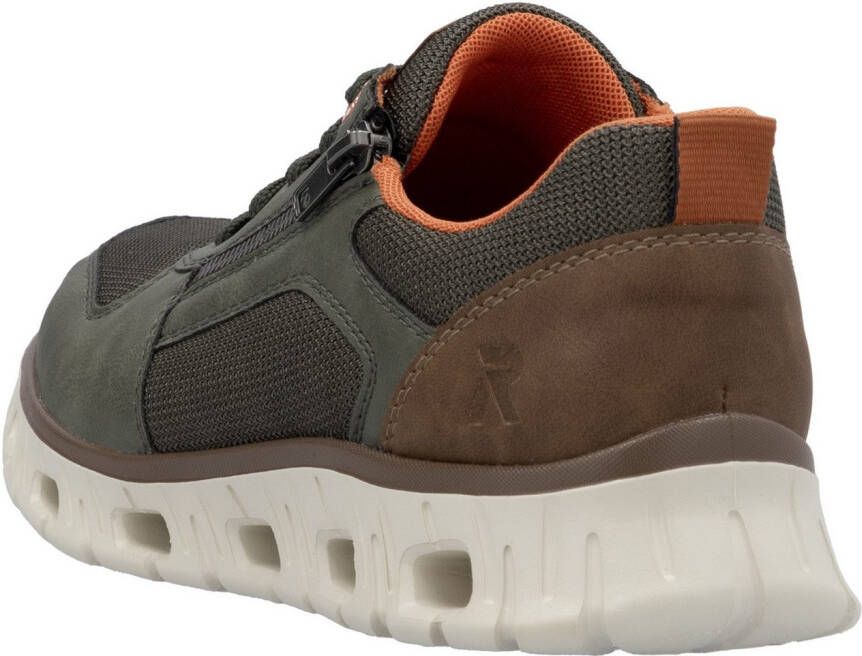 OTTO RIEKER Sport Sneakers veterschoenen vrijetijdsschoen lage schoen met ritssluiting