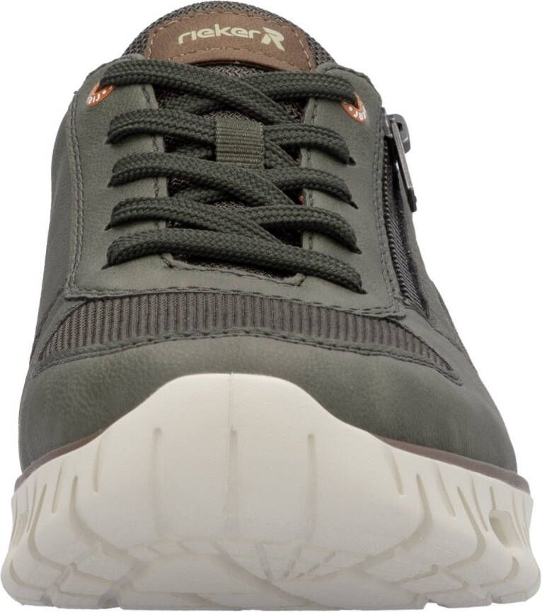OTTO RIEKER Sport Sneakers veterschoenen vrijetijdsschoen lage schoen met ritssluiting