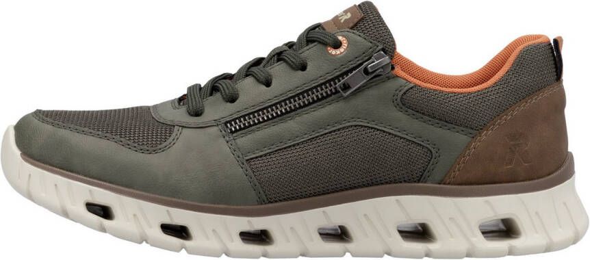 OTTO RIEKER Sport Sneakers veterschoenen vrijetijdsschoen lage schoen met ritssluiting