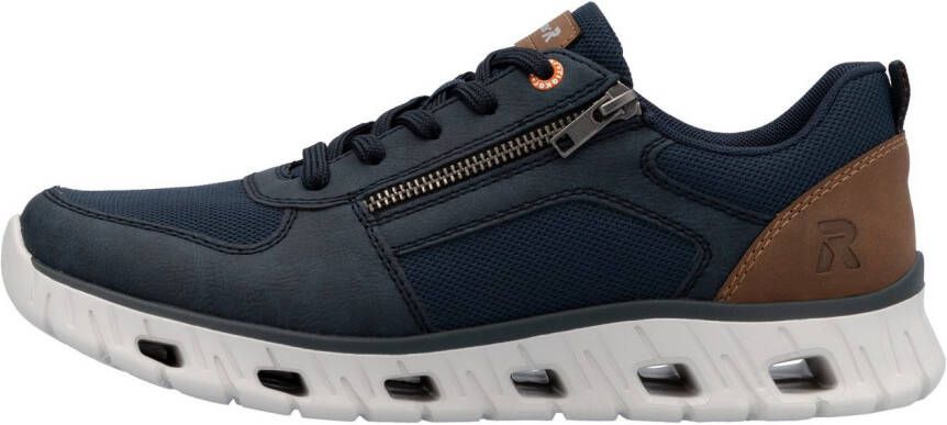OTTO RIEKER Sport Sneakers veterschoenen vrijetijdsschoen lage schoen met ritssluiting