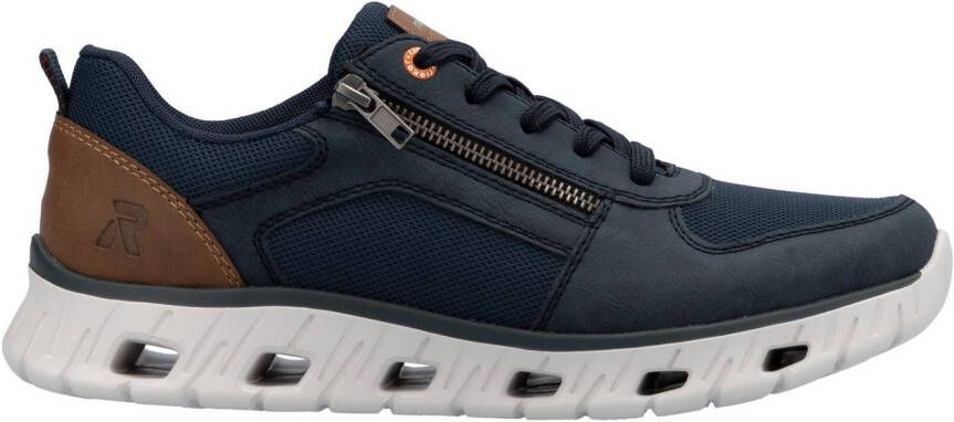 OTTO RIEKER Sport Sneakers veterschoenen vrijetijdsschoen lage schoen met ritssluiting