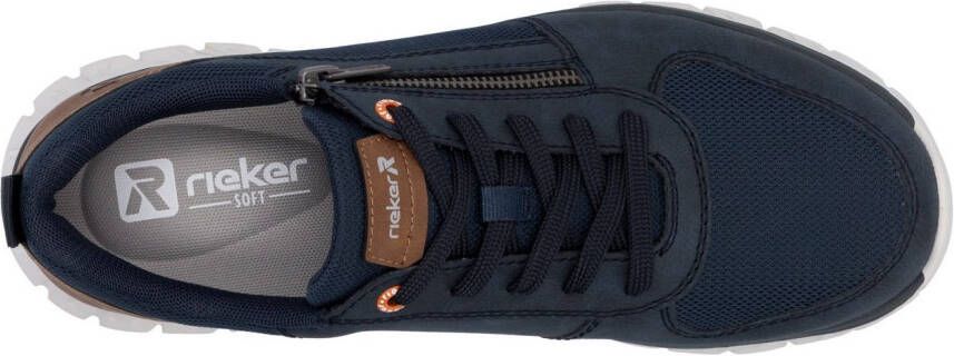 OTTO RIEKER Sport Sneakers veterschoenen vrijetijdsschoen lage schoen met ritssluiting