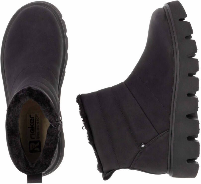OTTO RIEKER Sport Winterlaarzen instappers enkellaars met uitneembare zachte binnenzool