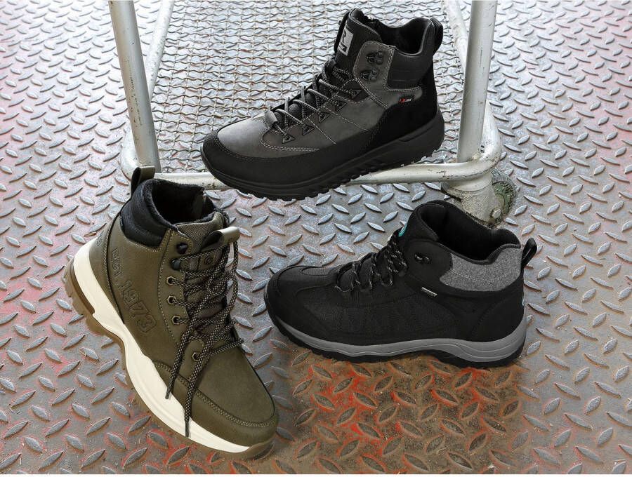 OTTO RIEKER Sport Winterlaarzen snowboots outdoor enkellaars met fiber grip-loopzool