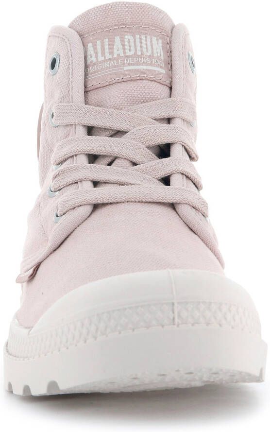 Palladium Hoge veterschoenen PAMPA HI van textiel