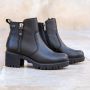 Panama Jack Pauline Gtx B5 Napa Enkellaars voor dames Zwart - Thumbnail 6