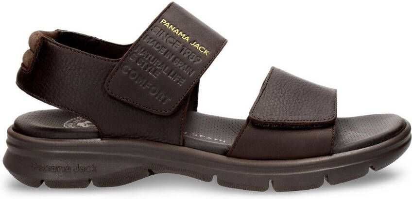 Panama Jack Sandalen Rusell Klittenbandschoen zomerschoen vakantieschoen met zachte leren binnenzool