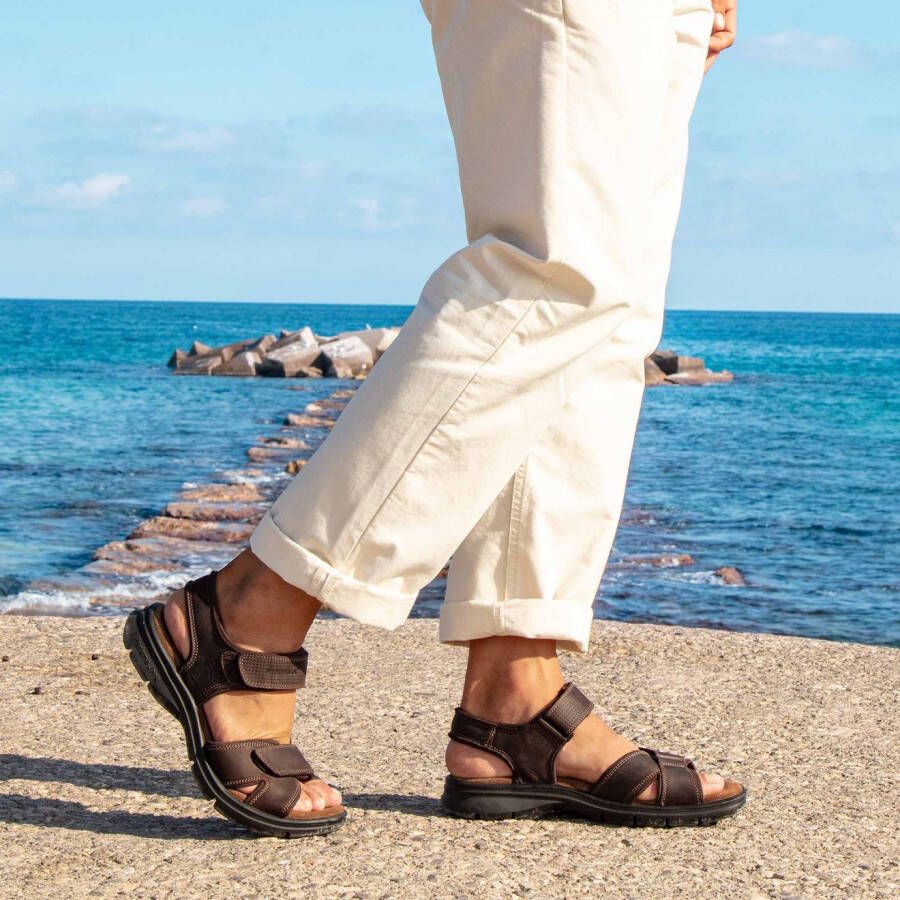 Panama Jack Sandalen Sanders Zomerschoen outdoorsandaal vakantieschoen met klittenbandsluitingen