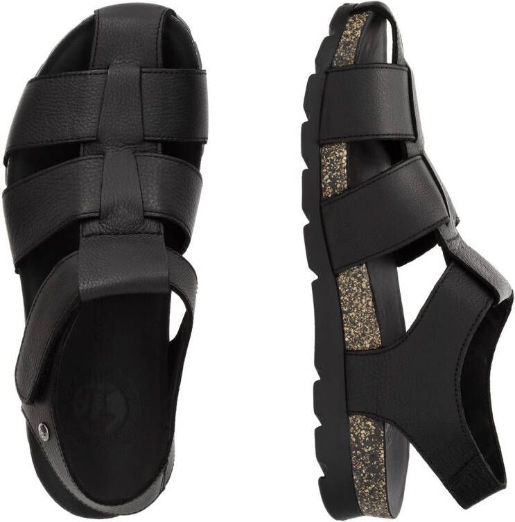 Panama Jack Sandalen Stanley Zomerschoen klittenbandschoen vakantieschoen met gevoerde leren binnenzool