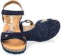 Panama Jack Julia Menorca B2 sandalen met sleehak blauw - Thumbnail 7