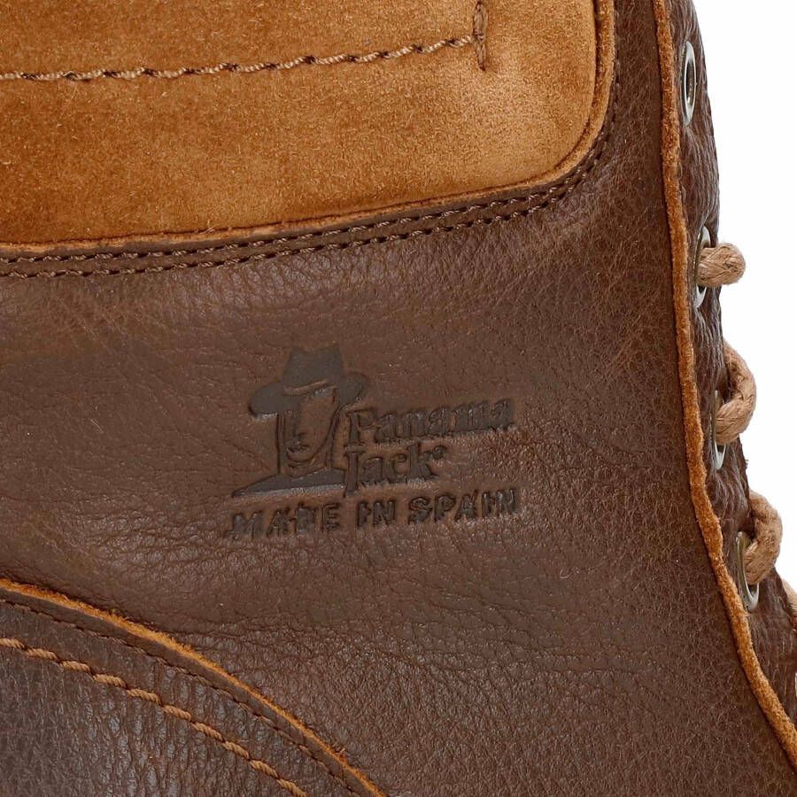Panama Jack Winterlaarsjes Phoebe veterschoenen enkellaars profielzool met gewatteerde schaprand