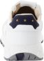 Pantofola d'Oro Heren Casual Witte Leren Sneakers - Thumbnail 13