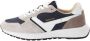 Pantofola d'Oro Palla Sneakers grijs Suede - Thumbnail 7