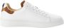 Pantofola d'Oro Elba Low Sneakers Leren Sneaker Heren Wit - Thumbnail 11