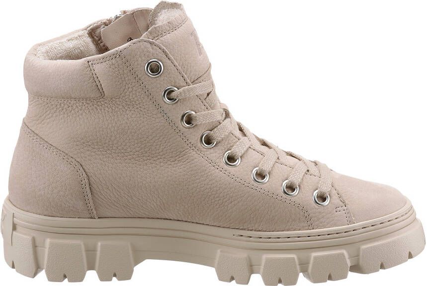 Paul Green Hoge veterschoenen met trendy loopzool