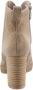 Paul Green 9033 Enkellaarsjes Enkelboots met rits Dames Beige - Thumbnail 7