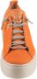 Paul Green Oranje Slip-On Sneaker met Plateauzool Orange Dames - Thumbnail 9