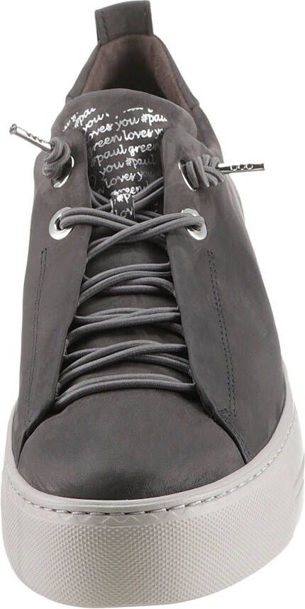 Paul Green Slip-on sneakers vrijetijdsschoen lage schoen met elastische veters