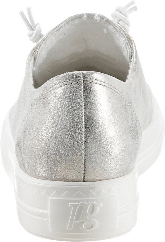 Paul Green Sneakers in een metallic look