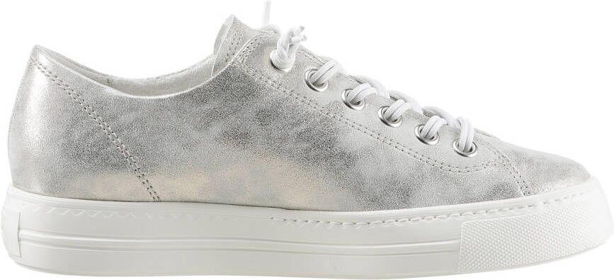 Paul Green Sneakers in een metallic look