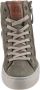 Paul Green 4024 Hoge sneakers Dames Groen - Thumbnail 14