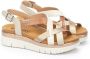 Pikolinos W4N-0650 ~~~~~~~~~~~~~~~~~~~~ Platte sandalenDames Sandalen Wit beige - Thumbnail 23