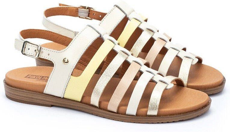 PIKOLINOS Sandalen FORMENTERA zomerschoen sandaal met metallic details