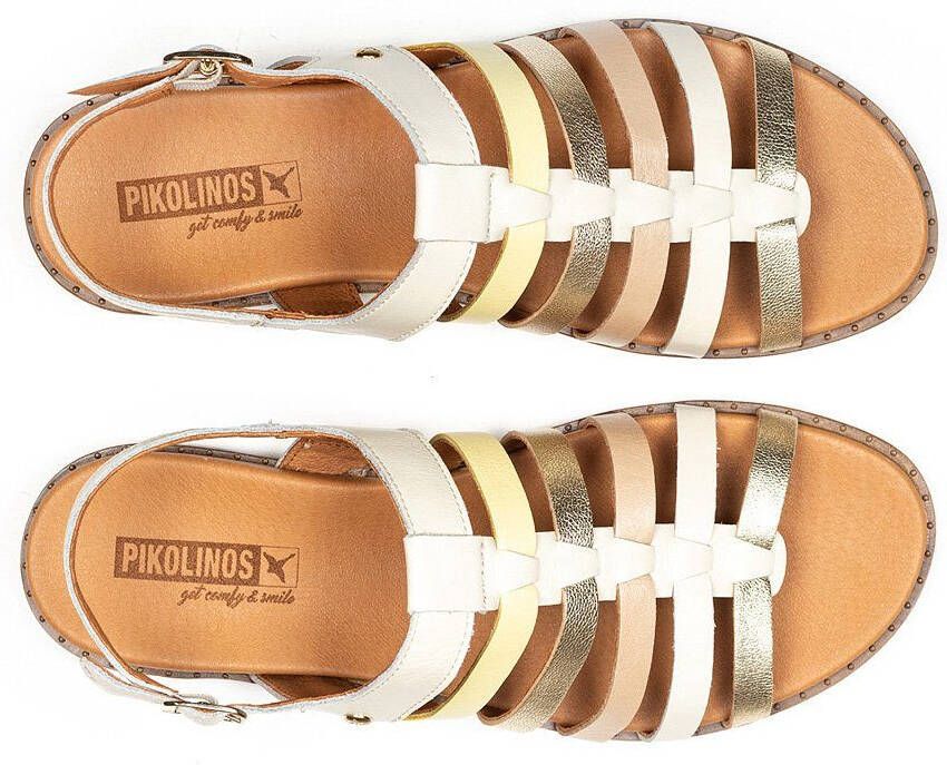 PIKOLINOS Sandalen FORMENTERA zomerschoen sandaal met metallic details