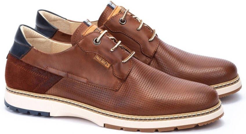 PIKOLINOS Veterschoenen Olvera met logo-patch vrijetijdsschoen lage schoen veterschoen
