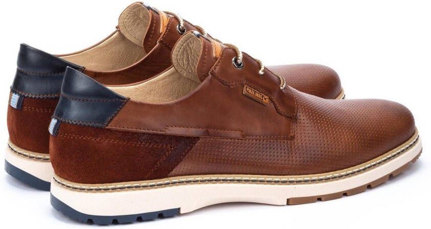 PIKOLINOS Veterschoenen Olvera met logo-patch vrijetijdsschoen lage schoen veterschoen
