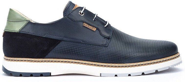 PIKOLINOS Veterschoenen Olvera met logo-patch vrijetijdsschoen lage schoen veterschoen