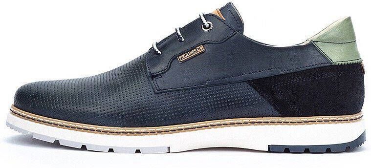 PIKOLINOS Veterschoenen Olvera met logo-patch vrijetijdsschoen lage schoen veterschoen